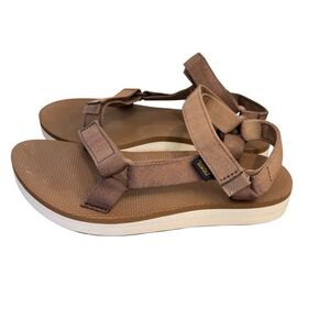 TEVA Original Universal Strap Women’s Sandals Size 10 Brown Outdoors Hiking